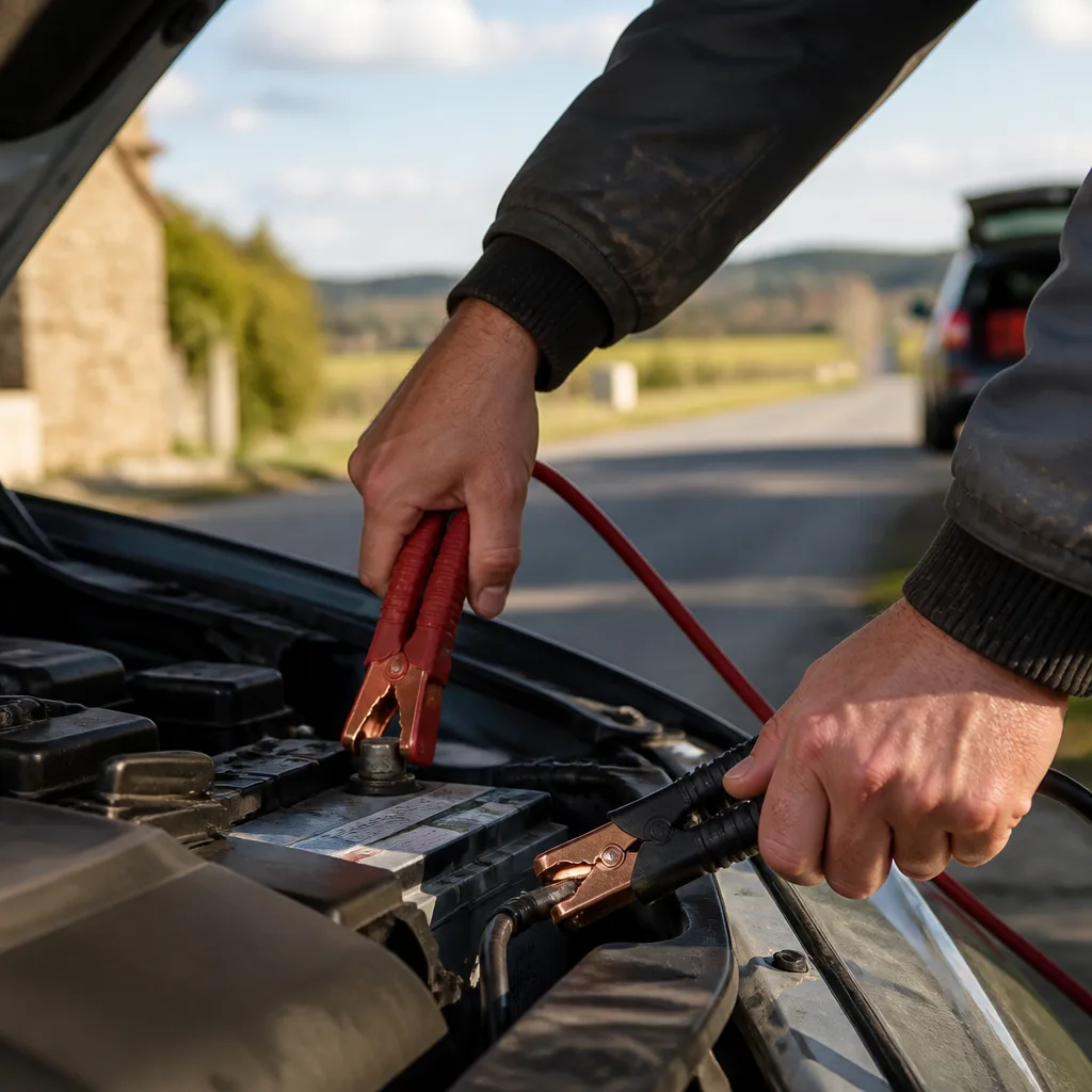 Dépannage batterie et boost de démarrage sur route