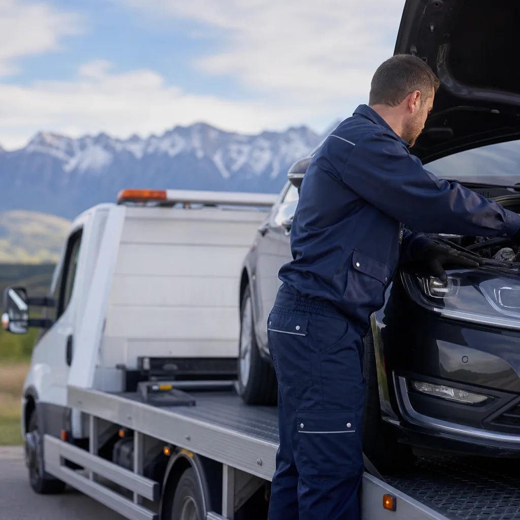 Équipe de mécaniciens experts certifiés pour le dépannage automobile